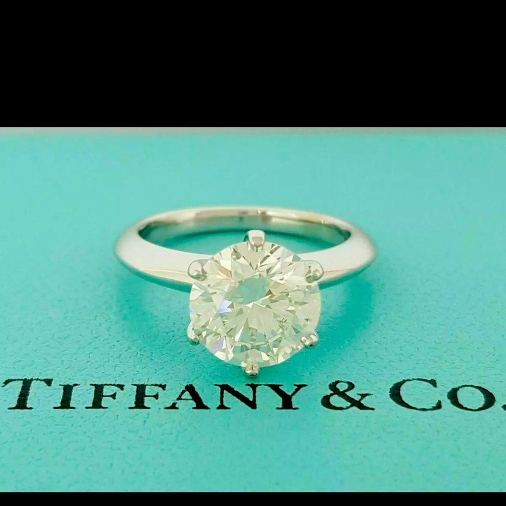Tiffany Co Diamond Engagement Ring